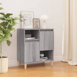 Berkfield Home Sideboard Grey Sonoma 60x35x70 cm Engineered Wood - Size: 60 x 35 x 70 cm - thumbnail 2