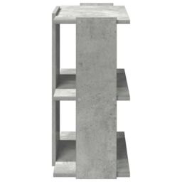 Berkfield Home Bookcase 3-Tier Concrete Grey 60x30x60 cm Engineered Wood - Size: 60 x 30 x 60 cm - thumbnail 5