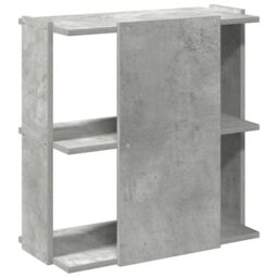 Berkfield Home Bookcase 3-Tier Concrete Grey 60x30x60 cm Engineered Wood - Size: 60 x 30 x 60 cm - thumbnail 6