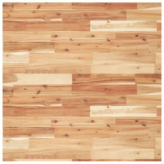 Berkfield Home Table Top Square 90x90x2 cm Solid Wood Acacia in Brown - Size: 90 x 90 x 2 cm - image 1