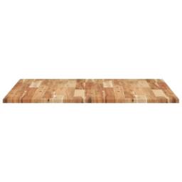 Berkfield Home Table Top Square 90x90x2 cm Solid Wood Acacia in Brown - Size: 90 x 90 x 2 cm - thumbnail 6