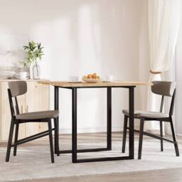 Berkfield Home Table Top Square 90x90x2 cm Solid Wood Acacia in Brown - Size: 90 x 90 x 2 cm - thumbnail 3