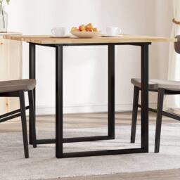 Berkfield Home Table Top Square 90x90x2 cm Solid Wood Acacia in Brown - Size: 90 x 90 x 2 cm - thumbnail 2