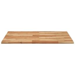 Berkfield Home Table Top Square 90x90x2 cm Solid Wood Acacia in Brown - Size: 90 x 90 x 2 cm - thumbnail 4