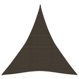 Berkfield Home Sunshade Sail 160 g/m ² Brown 4x5x5 m HDPE - thumbnail 1