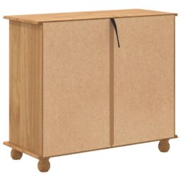Berkfield Home Chest of Drawers 'ASKIM'Honey Brown 91x40x79 cm Solid Wood Pine - Size: 91 x 40 x 79 cm - thumbnail 8