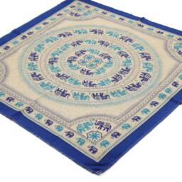 KDMD Elephant Mandala Wall Hanging & Beach Spread in Blues in Blue - thumbnail 3