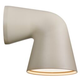 Nordlux Modern Outdoor Wall Light Sand Aluminium GU10 Weatherproof - Mains Powered, IP44 in Beige - thumbnail 2