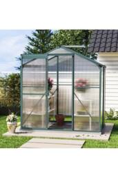 Living and Home 42Pcs Clear Polycarbonate Sheets for Greenhouse Covering - thumbnail 2