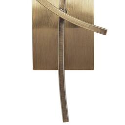 Netlighting Pietra Wall Lamp Switched 2 Light G9 Antique Brass in Bronze - thumbnail 3