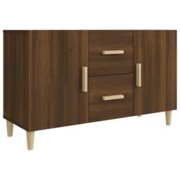 Sideboard Brown Oak 100x36x60 cm Engineered Wood - thumbnail 3