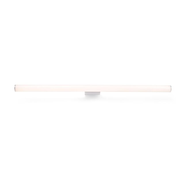Netlighting Volga Bathroom LED Wall Lamp Chrome 12W 3000K IP44 in Grey - image 1