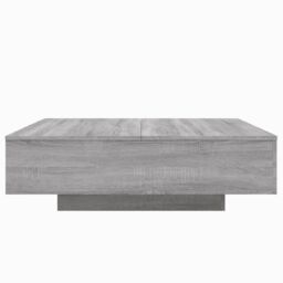 Berkfield Home Coffee Table Grey Sonoma 100x100x31 cm Engineered Wood - Size: 100 x 100 x 31 cm - thumbnail 5