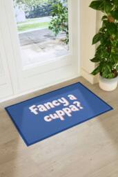 Artsy Mats Fancy a Cuppa Doormat - Size: 60 cm x 90 cm - thumbnail 2
