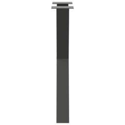 Berkfield Home Modern Dining Table Legs X-Shaped 2 pcs Anthracite 50x(72-73) cm Steel in Charcoal - thumbnail 6
