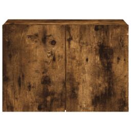 Berkfield Home TV Cabinet Wall-mounted Smoked Oak 60x30x41 cm in Brown - Size: 60 x 30 x 41 cm - thumbnail 6