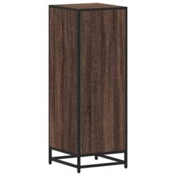 Berkfield Home Comfortable Bathroom Cabinet Brown Oak 35x37.5x100 cm Engineered Wood - thumbnail 8