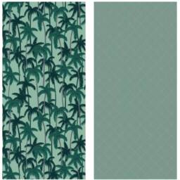 LARANGE Beach Towel Bag Microfiber Waffle Double-Sided 160 X 80 in Green - thumbnail 1