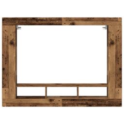 Berkfield Home TV Cabinet Wall-Mounted Old Wood 152x22x113 cm in Brown - Size: 152 x 22 x 113 cm - thumbnail 5
