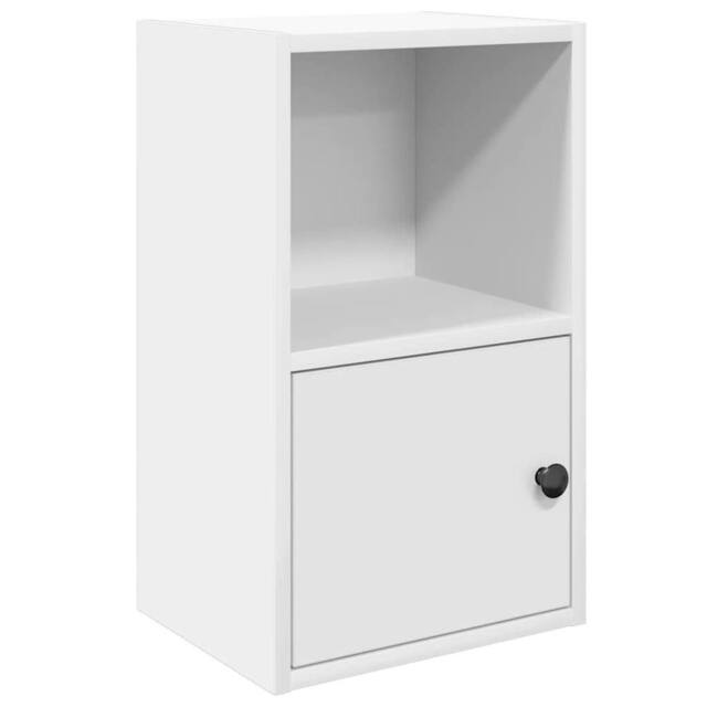Berkfield Home Bookcase White 31x24x52 cm Engineered Wood - Size: 31 x 24 x 52 cm - image 1