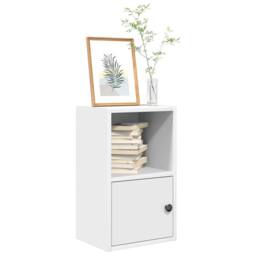Berkfield Home Bookcase White 31x24x52 cm Engineered Wood - Size: 31 x 24 x 52 cm - thumbnail 2