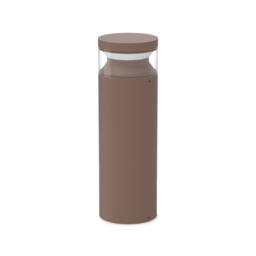 Netlighting Boeing 40cm LED Outdoor Bollard Coffee 3000K IP65 in Brown