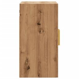 Berkfield Home Wall Cabinet Artisan Oak 60x31x60 cm Engineered Wood in Brown - Size: 60 x 31 x 60 cm - thumbnail 6