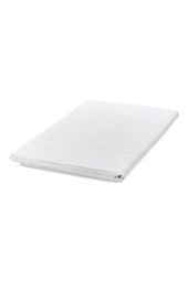 1951 'Luxury 300 Thread Count' Egyptian Cotton Flat Sheet in White - Size: Super King Flat - thumbnail 1