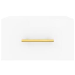Berkfield Home Wall-mounted Bedside Cabinets 2 pcs White 35x35x20 cm - Size: 35 x 35 x 20 cm - thumbnail 6