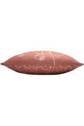 Furn Body Art Abstract Line Cushion in Red - Size: 43 cm x 43 cm - thumbnail 3