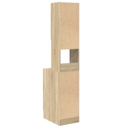 Berkfield Home Kitchen Cabinet Sonoma Oak 35x50x180 cm Engineered Wood in Beige - Size: 35 x 50 x 180 cm - thumbnail 8