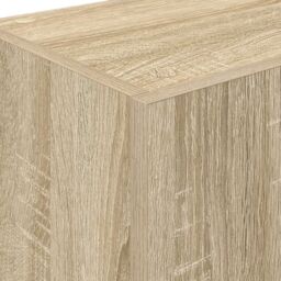 Berkfield Home Kitchen Cabinet Sonoma Oak 35x50x180 cm Engineered Wood in Beige - Size: 35 x 50 x 180 cm - thumbnail 9