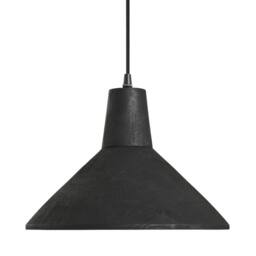 Industville Maribo Wooden Pendant Light - 12 inch in Black - Size: 12 inches - thumbnail 3