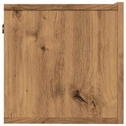 Berkfield Home TV Cabinets Wall-mounted 2 pcs Artisian Oak 80x30x30 cm in Brown - Size: 80 x 30 x 30 cm - thumbnail 6