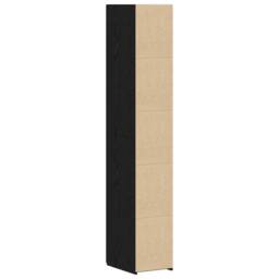 Berkfield Home Highboard Black Oak 30x42.5x185 cm Engineered Wood - thumbnail 8