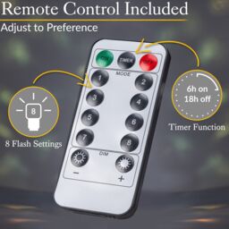Christow Christmas Snowman Light Iridescent LED Indoor Decoration Remote with Timer 40cm - thumbnail 4
