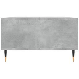 Berkfield Home Decorative Coffee Table Concrete Grey 104x60x35 cm Engineered Wood - Size: 104 x 60 x 35 cm - thumbnail 7