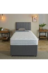 eXtreme Comfort Ltd Foam-Free Pocket Spring Max-Coil Mattress 18cm Deep Medium Feel in White - Size: Single - thumbnail 2