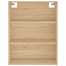 Berkfield Home Highboard Sonoma Oak 69.5x34x180 cm Engineered Wood in Brown - thumbnail 6