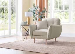 The Great Sofa Company Ailis Armchair Faro Linen in Beige