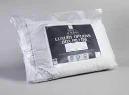 Early's of Witney 'Luxury Options' Box Pillow in White - thumbnail 1