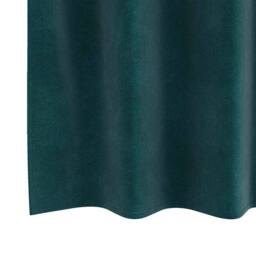 Berkfield Home Blackout Curtains with Eyelets 2 pcs Dark Green Velvet - thumbnail 6