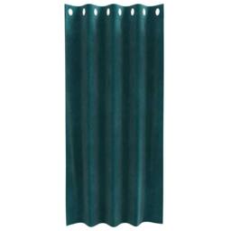 Berkfield Home Blackout Curtains with Eyelets 2 pcs Dark Green Velvet - thumbnail 4