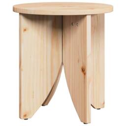 Berkfield Home Coffee Table 2 pcs Natural 41.5 x 41.5 x 44 cm Solid pine wood - thumbnail 5