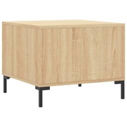 Berkfield Home Coffee Tables 2 pcs Sonoma Oak 50x50x40 cm Engineered Wood in Brown - Size: 50 x 50 x 40 cm - thumbnail 9
