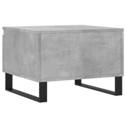 Berkfield Home Coffee Tables 2 pcs Concrete Grey 50x46x35 cm Engineered Wood - Size: 50 x 46 x 35 cm - thumbnail 9