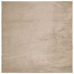 Berkfield Home Rug HUARTE Short Pile Soft & Washable Sand 200x200 cm in Brown - Size: Medium - thumbnail 2