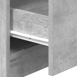 Berkfield Home Bedside Cabinets 2 pcs with 2 Drawers Concrete Grey 40x36x50 cm - Size: 40 x 36 x 50 cm - thumbnail 9