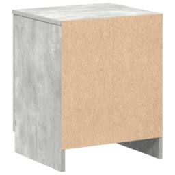 Berkfield Home Bedside Cabinets 2 pcs with 2 Drawers Concrete Grey 40x36x50 cm - Size: 40 x 36 x 50 cm - thumbnail 8