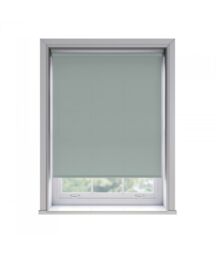 New Edge Blinds No Drill Duck Egg Blue Thermal Blackout Roller Blind 170cm Drop - Size: 170 cm - thumbnail 1